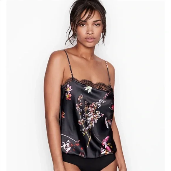 NWT! Victoria's Secret Satin Bodysuit - Picture 1 of 7
